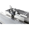 <p><strong>High-tech accessories</strong></p><p>As option it is available the spindle moulder hood that uses a system for adjusting the guides with a rack and it is fitted with a mechanical digital readout. Thanks to the system of memories the hood can be removed and repositioned without losing the machining position. The maximum tool diameter during moulding operatrions is 240 mm.</p>