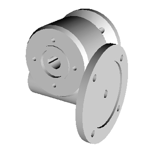 GEARBOX MVF44-F2 R=1/20 11/140 | 