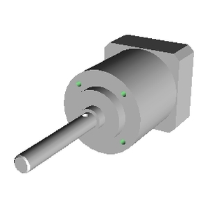 EPICYCLOIDAL GEARBOX READY FOR MOTOR FITTING | 