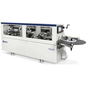 me 40evo | Automatic edge bander with glue pot and complete with pre-milling unit and rounding unit