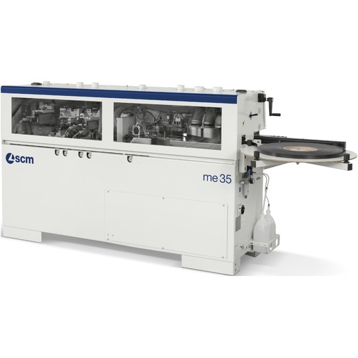me 35tr | Automatic edge bander with pre-milling unit and end-cutting/rounding combined unit - 3 ph