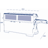 me 35t | Automatic edge bander with pre-milling unit and end cutting unit with radius function - 1ph